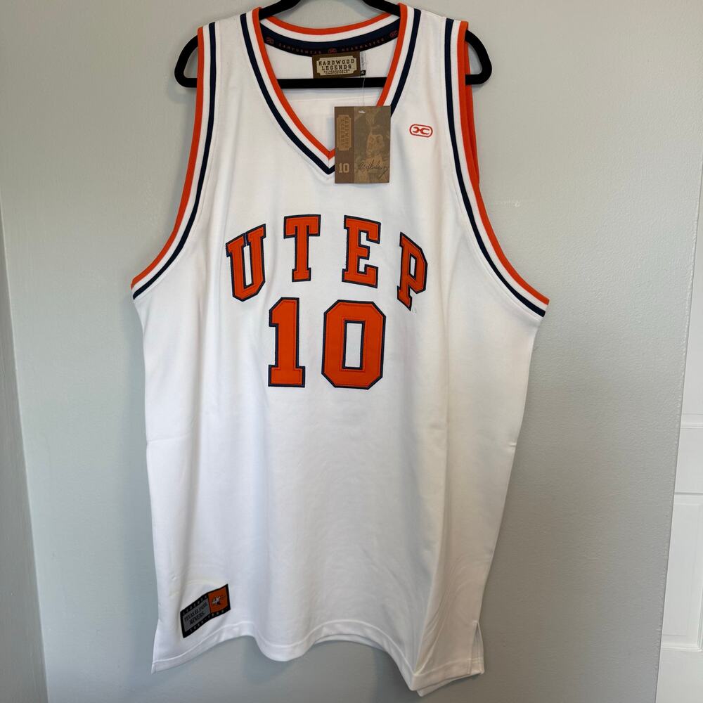Tim Hardaway UTEP Miners Throwback Jersey NWT Men’s 4XL Vintage NCAA Heat Retro